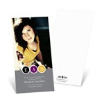 Monogram Chain -- Photo Graduation Announcements