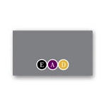Monogram Chain -- Graduation Thank You Card