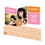 Favorite Moments Remembered -- Tri fold Graduation Announcements