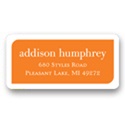 Unique Edging -- Graduation Address Label