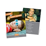 Fun Ribbon Banner -- Graduation Announcement
