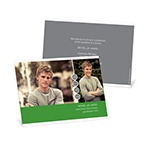 Casual Stringing Success -- Photo Graduation Announcements