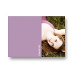 Simple Horizontal Photo -- Photo Graduation Thank You Card