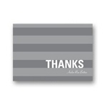 Stunning Stripes -- Graduation Thank You Card