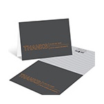 Elegant Angles -- Graduation Thank You Card