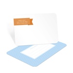 Patterned Postcards -- Baby Shower Thank You Cards