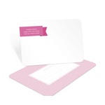Patterned Postcards -- Baby Shower Thank You Notes
