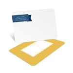 Vintage Pattern Postcards -- Graduation Thank You Cards