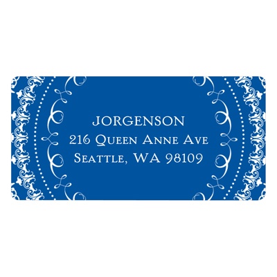 Traditional Emblem -- Graduation Return Address Labels