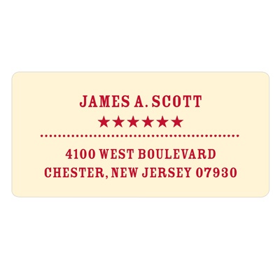 Starring the Grad -- Graduation Address Labels