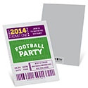 Ticket to the Game -- Football Party Invitation
