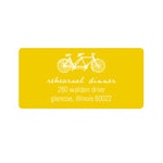 Built for Two -- Personalized Wedding Address Labels