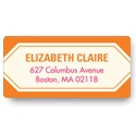 Sweet Symmetry -- Bridal Shower Address Labels