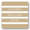 Classic Stripes -- Wedding Favor Stickers