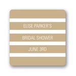 Classic Stripes -- Wedding Favor Stickers