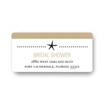 Wedded Life's a Beach -- Bridal Shower Address Labels