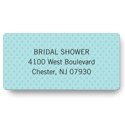 Something Blue -- Bridal Shower Address Labels