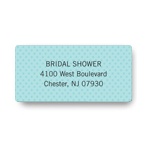 Something Blue -- Bridal Shower Address Labels