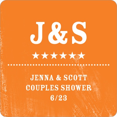 Stars Align -- Wedding Favor Stickers