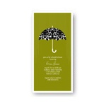 Raining Love -- Umbrella Bridal Shower Invitations