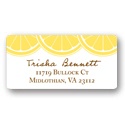Sweet Lemon Slices -- Bridal Shower Address Labels