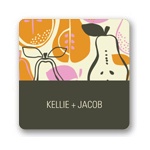 Pear Pattern -- Wedding Favor Stickers