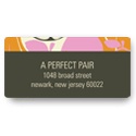 Pear Pattern -- Creative Bridal Shower Address Labels