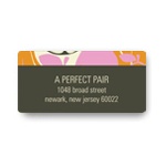 Pear Pattern -- Creative Bridal Shower Address Labels