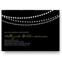 Trendy Light Show -- Rehearsal Dinner Party Invitations