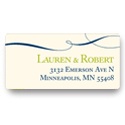 Flowing Love -- Wedding Address Label