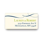 Flowing Love -- Wedding Address Label