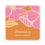 Tropical Twist -- Wedding Favor Stickers