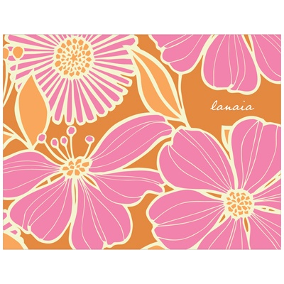 Tropical Twist -- Bridal Shower Thank You Notes
