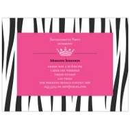 Wild Side Zebra Print 