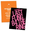Showtime Fun -- Fun Bachelorette Party Invitations