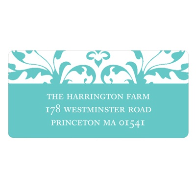 Chic Vines -- Bridal Shower Address Labels
