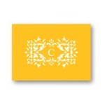 Monogram Vines -- Bridal Shower Thank You Cards