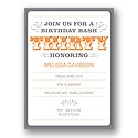 The Big 3-0 -- 30th Birthday Party Invitations