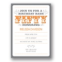 The Big 5-0 -- 50th Birthday Party Invitations