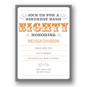 The Big 8-0 -- 80th Birthday Party Invitations