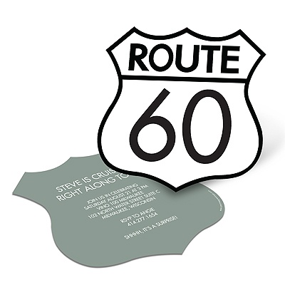 Highway to the Party -- Custom Party Invitations