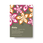 Hibiscus Fun -- Pink Luau Party Invitations