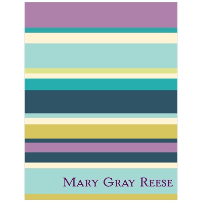 Sizeable Stripes -- Custom Stationery