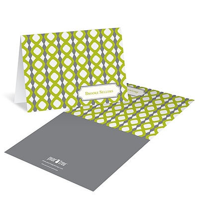 Geometric Print -- Modern Stationery