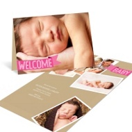 Pink Welcome Banner 