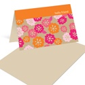 Flower Frenzy in Pink -- Modern Notelettes
