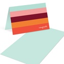 Changing Stripes --  Unique Notelettes