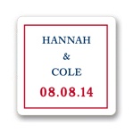 Freshly Framed -- Wedding Favor Stickers