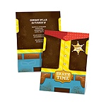Round 'Em Up -- Cowboy Birthday Invitations
