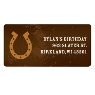 Hooked on Horseshoe in Brown 